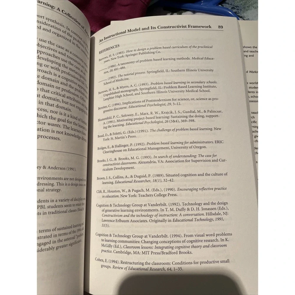 Problem Based Learning :‎ A Collection of Articles (1998, Trade Paperback)